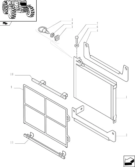 87541744 - радиатор
